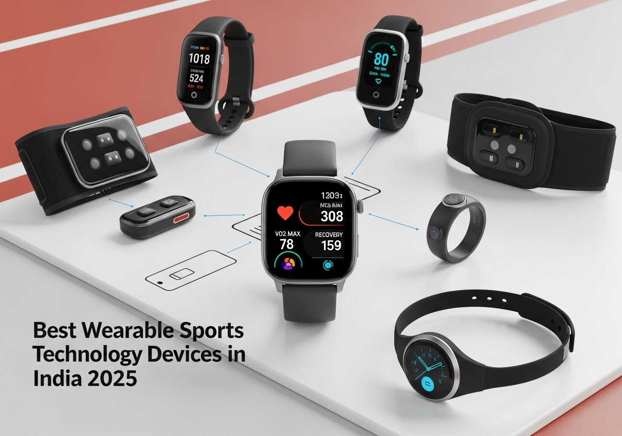 Perangkat Teknologi Olahraga Wearable Terbaik di India 2025