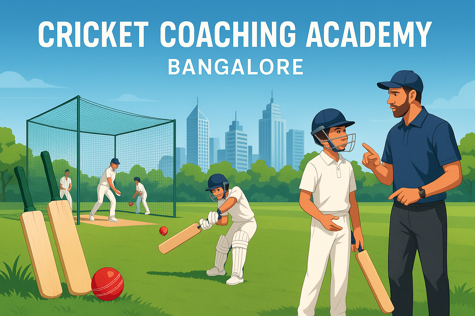 10 Akademi Pelatihan Kriket Terbaik di Bangalore 2025