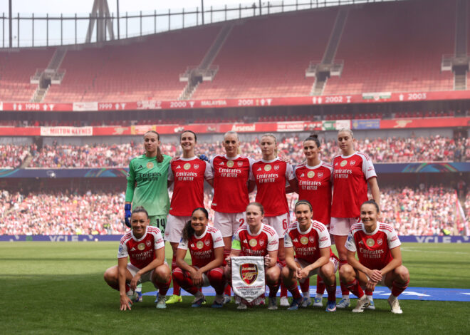 Arsenal 2-1 OL Lyonnes: Smith Menyegel Kemenangan Kembali di Semifinal UWCL